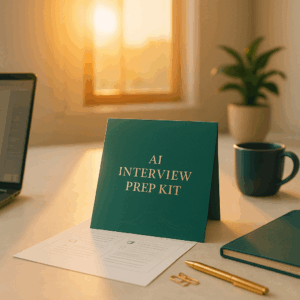 AI Interview Prep Kit - For a Confident, Memorable Interview Performance